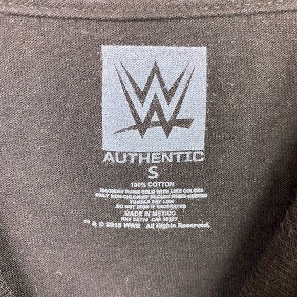 WWE Wrestling Seth Rollins The Undisputed Future Black T-Shirt - Size SMALL - Picture 4 of 6